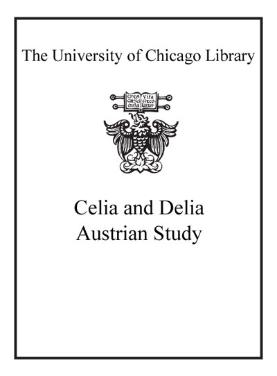 Celia and Delia Austrian Study bookplate