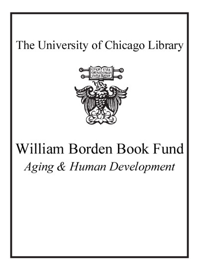 William Borden Book Fund Aging & Human Development bookplate