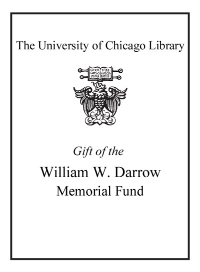 The William W. Darrow Memorial Book Fund bookplate