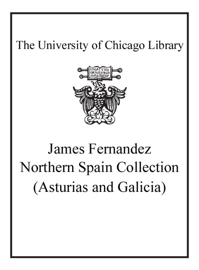 James Fernandez Northern Spain Collection (Asturias and Galicia) bookplate