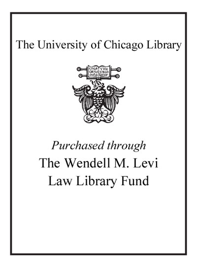 The Wendell M. Levi Library Fund bookplate