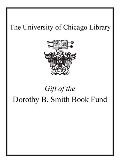 The Dorothy Smith Book Endowment bookplate
