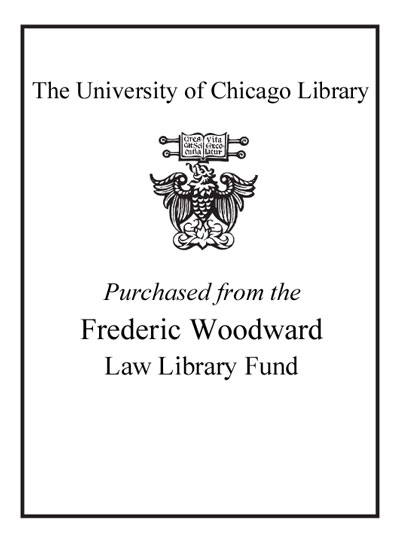 The William Robert Woodward Library Endowment Book Fund bookplate