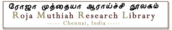 Roja Muthiah Research Library (RMRL)