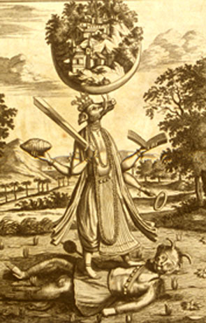 Varaha, the boar avatar of Vishnu
