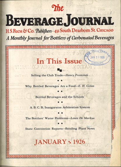 A more colorful and decorated magazine cover with a list of articles within the issue.