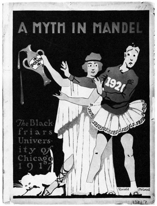 A Myth in Mandel, Blackfriars program, 1917