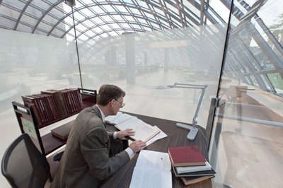 Andrew Abbott in the Mansueto Library