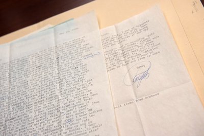 Ralph Ellison letter to Saul Bellow