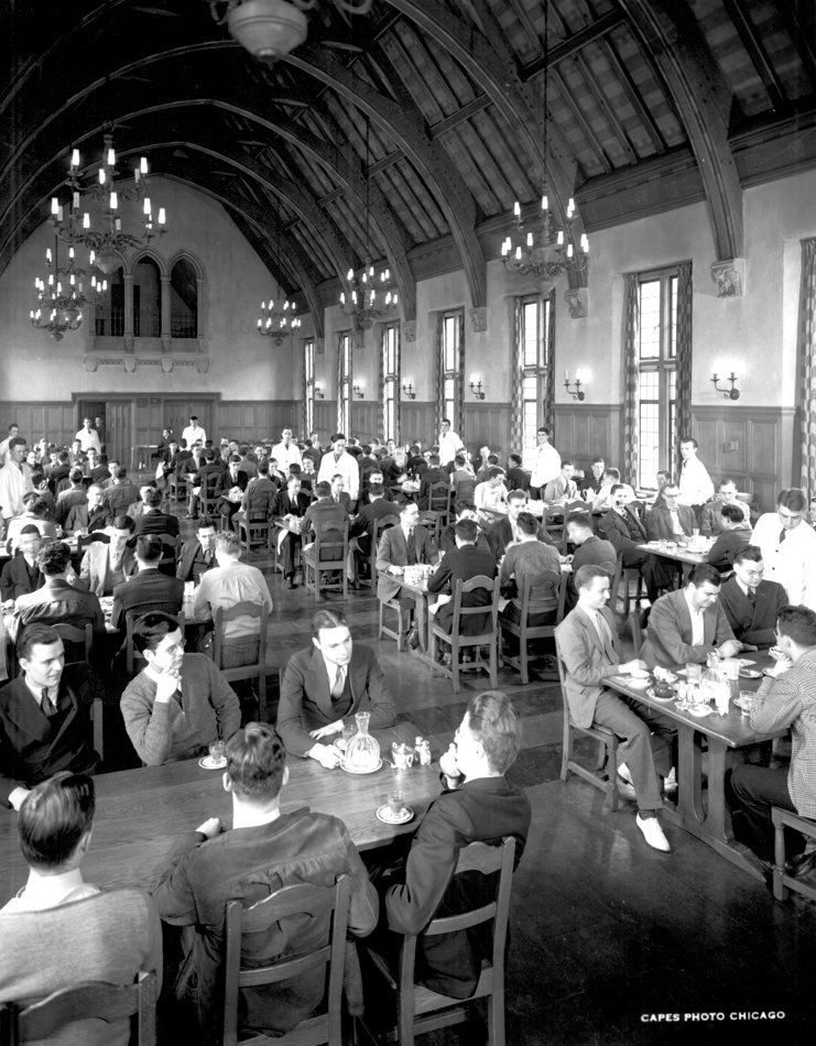 Photograph of Burton-Judson Courts dining hall