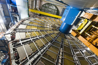 ATLAS cavern at CERN Large Hadron Collider