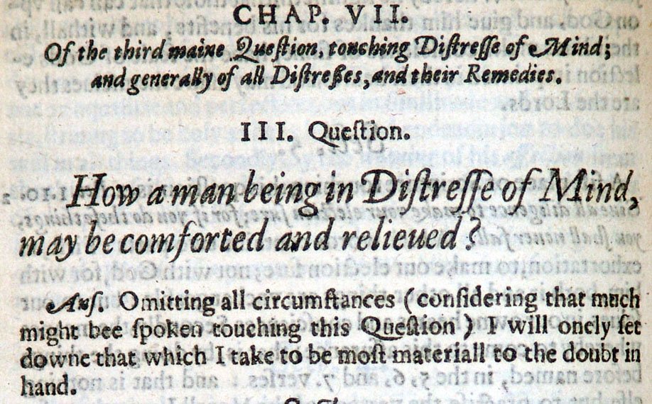 Chapter heading from Culpeper's medical book