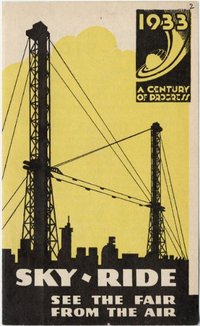 Cover of Sky-ride pamphlet