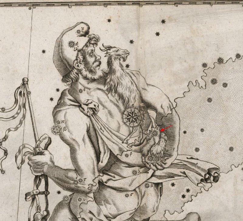 historical depiction of constellation