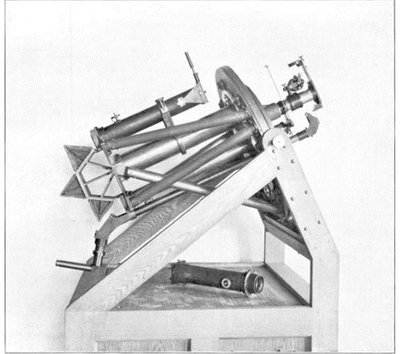 photograph of astronomical equipment for measuring spectra