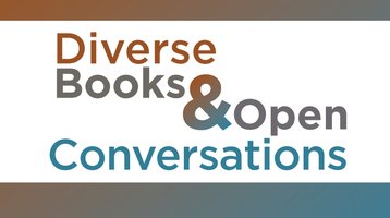 Diverse Books logo with gradient backgorund
