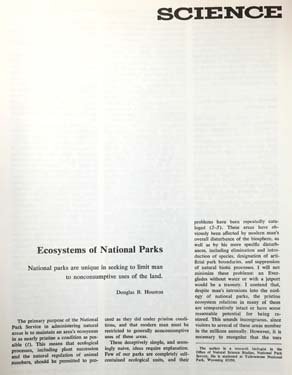 A page from a magazine.