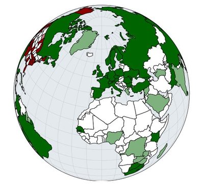 Globlal-Regulation globe - coverage