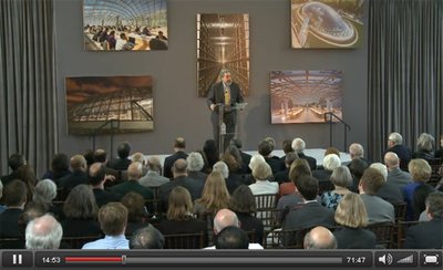 Anthony Grafton at Dedication of Mansueto Library