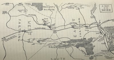 Map of A Part of the Shire