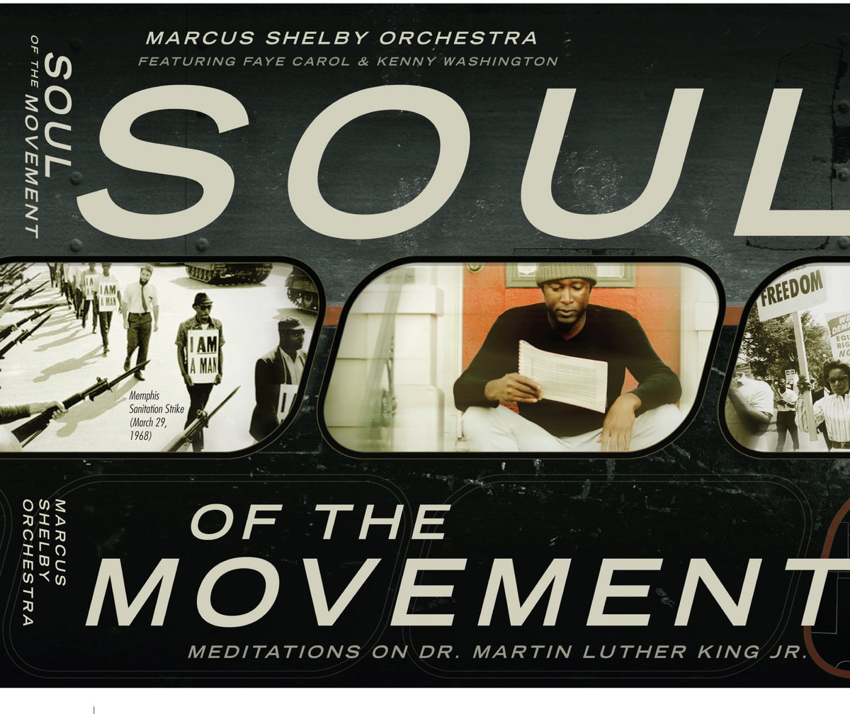 Album cover, "Soul of the Movement: Meditations on Dr. Martin Luther King Jr."