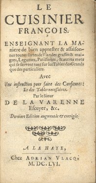 An old book cover with printed French text.