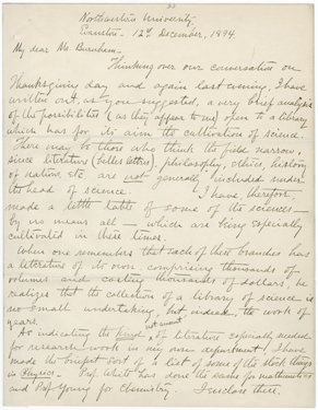 A handwritten note.