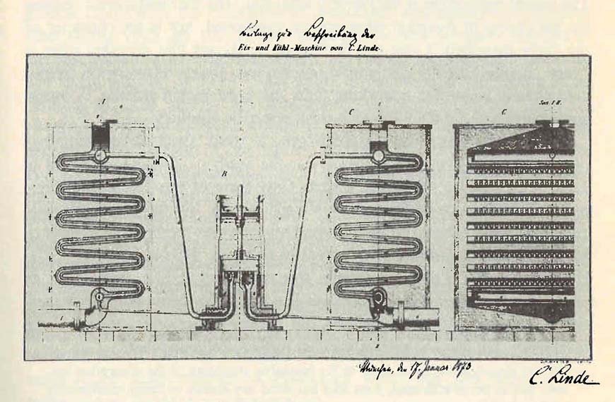 A drawing of several metal coils.