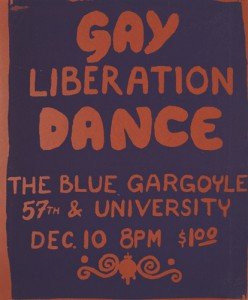 Gay Liberation Dance poster