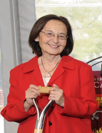 Judith Nadler at Mansueto Library Groundbreaking Ceremony