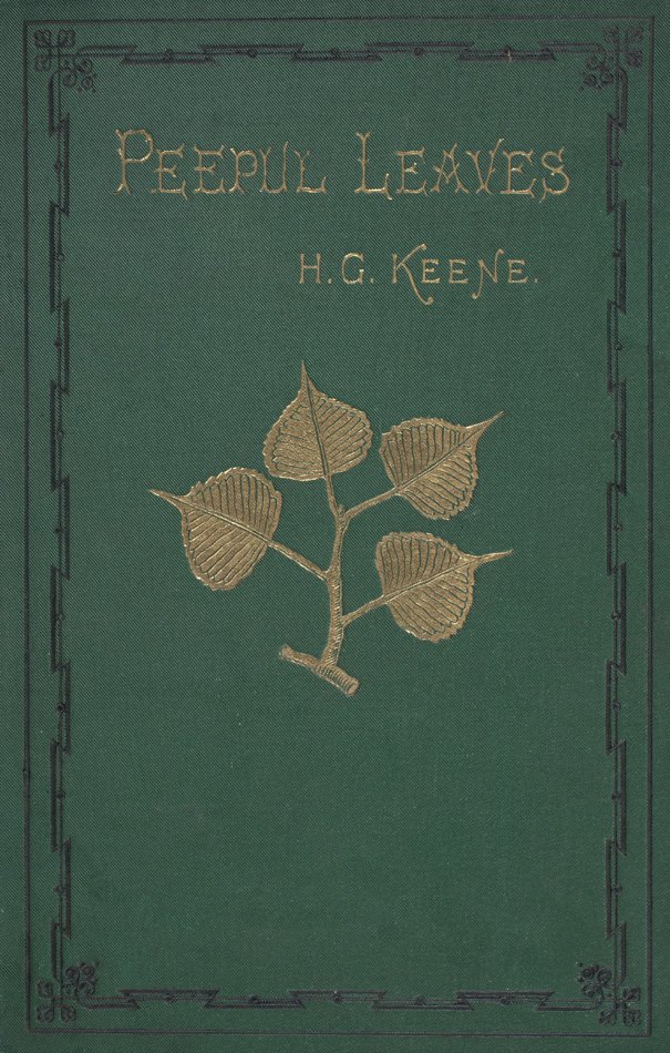 Peepul Leaves. Poems written in India