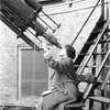 Mary Calvert at telescope