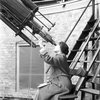 Mary Calvert at telescope