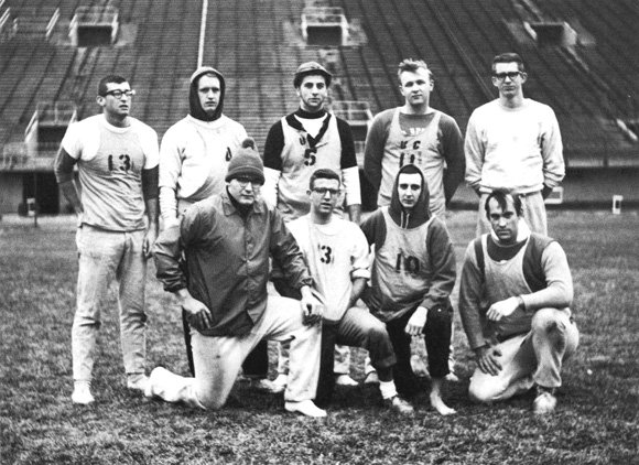 Psi Upsilon intramural football team, 1965