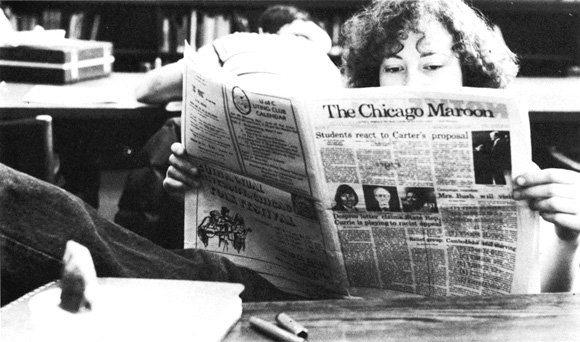 Reading the Chicago Maroon, 1980