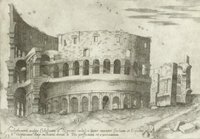 Engraving of the Colosseum