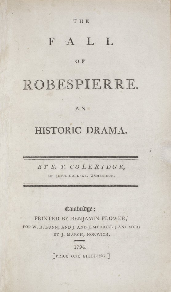 The Fall of Robespierre, an Historic Drama