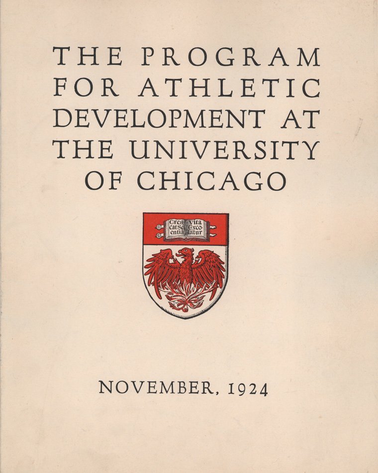 The Program for Athletic Development at the University of Chicago
