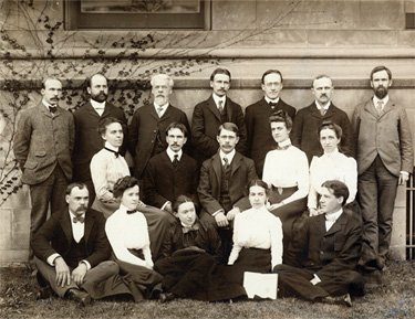 A group of students posing for a photograph.