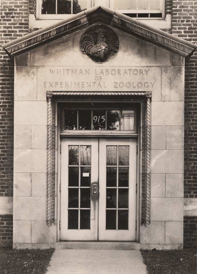 Entrance to Whitman Laboratory