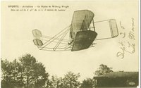 Postcard of Wright's Airplane