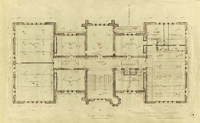 An old floorplan.