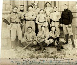 UC baseball team photo, 1893, original photo.