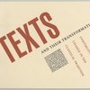 Texts and their Transformations