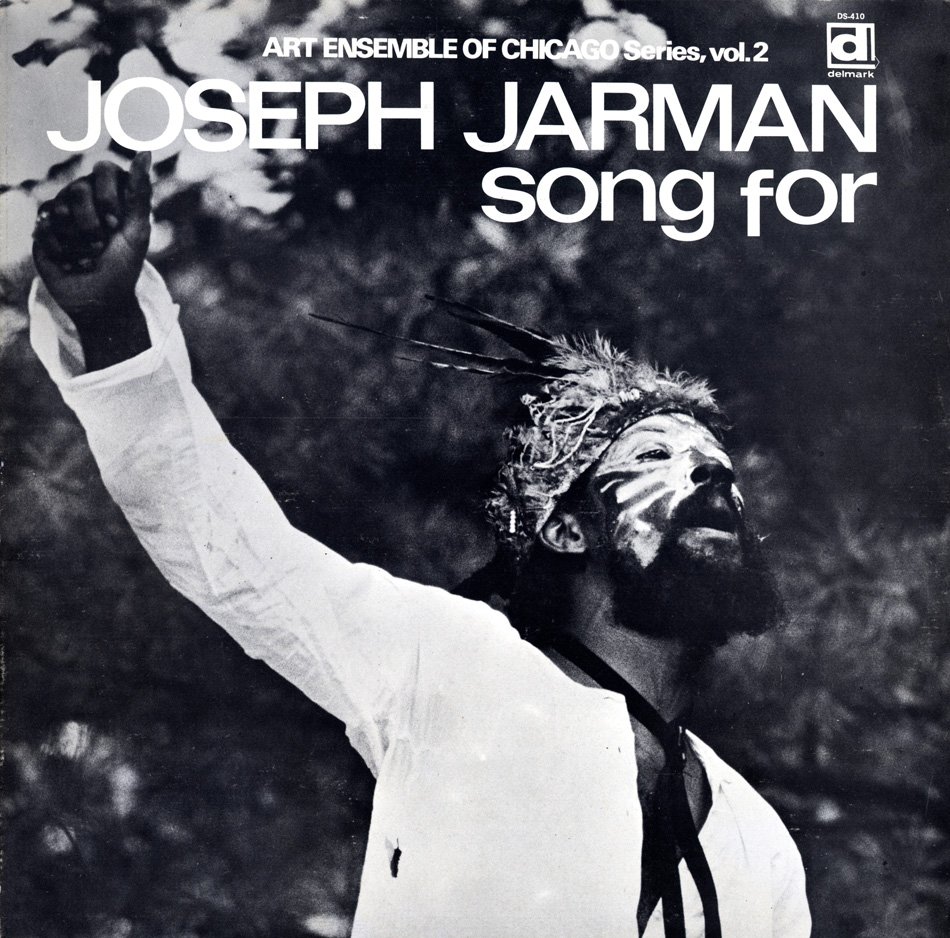LP cover for Joseph Jarman's album, "song for"