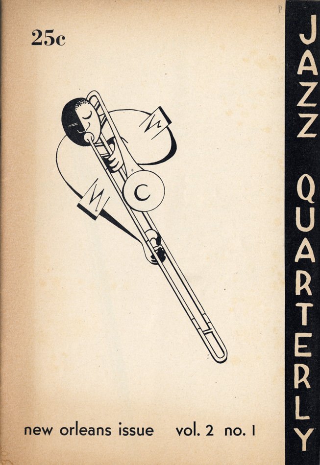Cover for the publication, Jazz Quarterly
