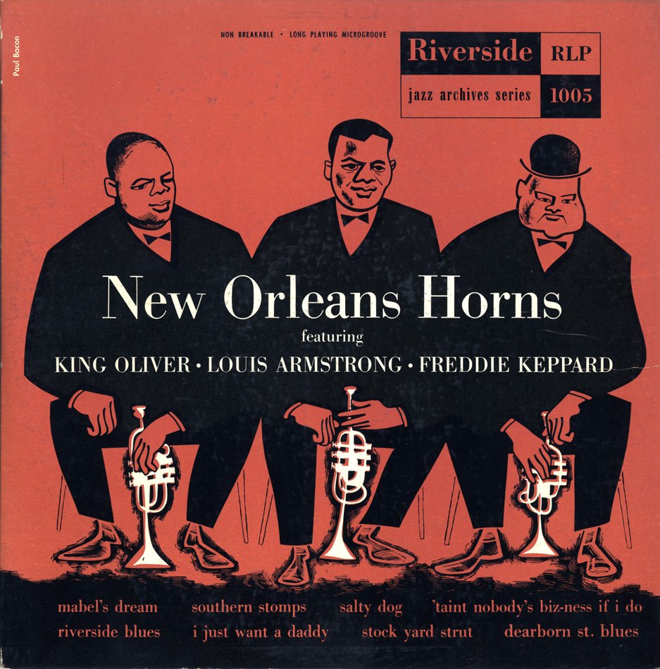 LP cover of New Orleans Horns