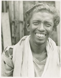 A person smiling