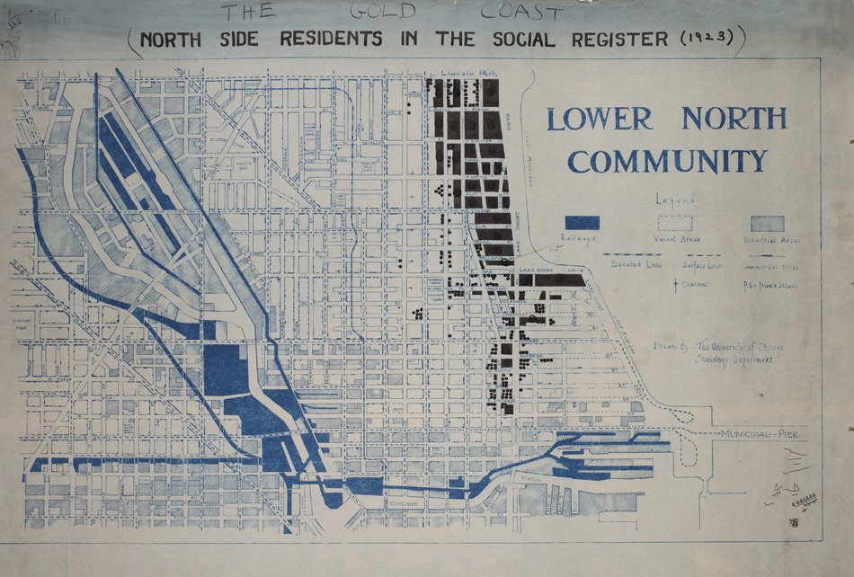 Map titled "Lower North Community"