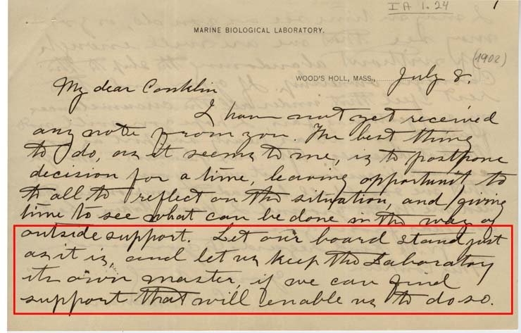 Whitman's letter to Conklin